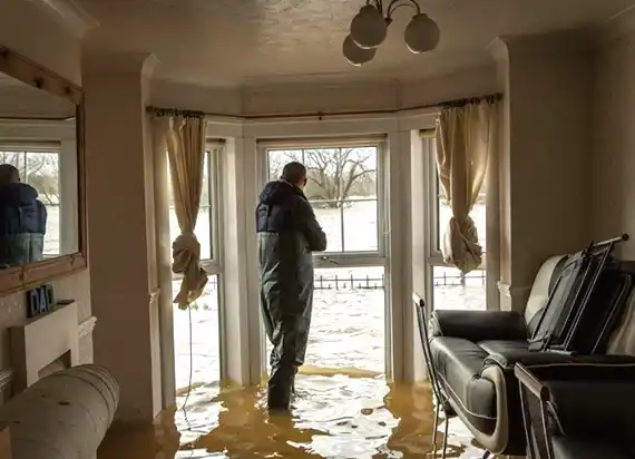 water damage restoration service Parker City